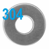 Stainless Steel Washers Grade 304 Imperial