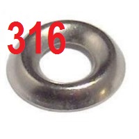 316 Cup Washers Stainless Steel